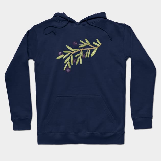 olive branch Hoodie by Asome